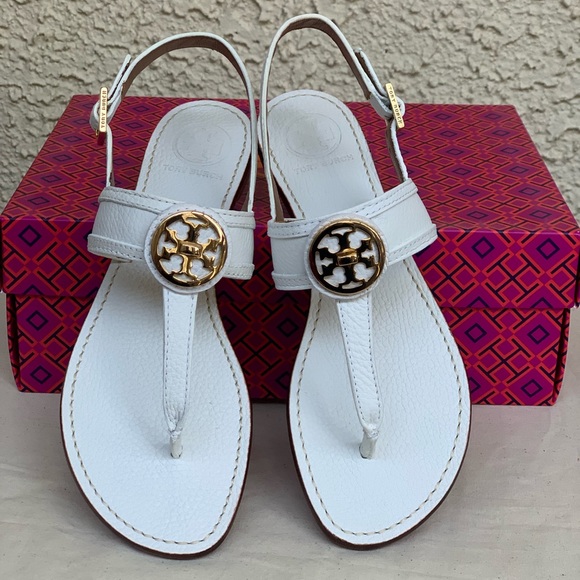NIB TORY BURCH SEPMA FLAT SLINGBACK THONG SIZE 8 - Picture 1 of 7